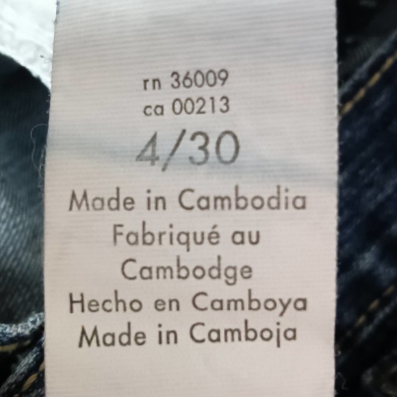 CALVIN Klein Women's Flare Jeans Blue Denim Medium Wash Low Rise Bootcut Sz 4 - Picture 9 of 10